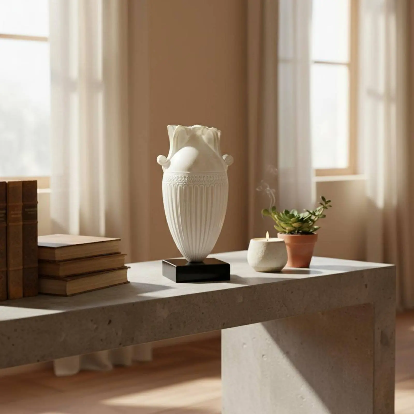 Art Vase Artistic Design Japanese Design Vase Home Decoration Antique Look Elegant for Entryway, Showroom
Art Vase Artistic Design Japanese Design Vase Home Decoration Antique Look Elegant for Entryway, Showroom