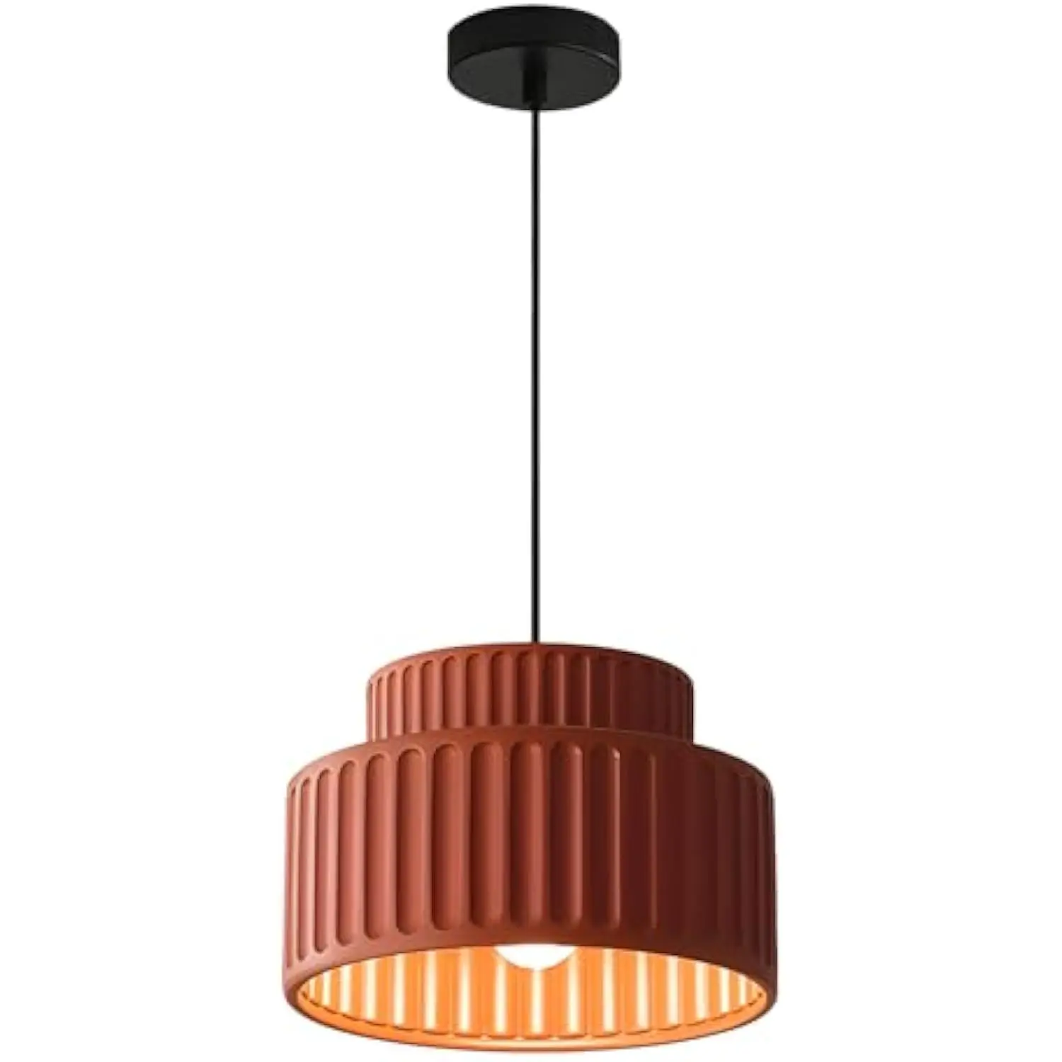 Mid Century Modern Nordic Pendant Lights Kitchen Island Vintage 1 Light Single Hanging Light Fixture with Orange Red Resin Shad
Mid Century Modern Nordic Pendant Lights Kitchen Island Vintage 1 Light Single Hanging Light Fixture with Orange Red Resin Shad