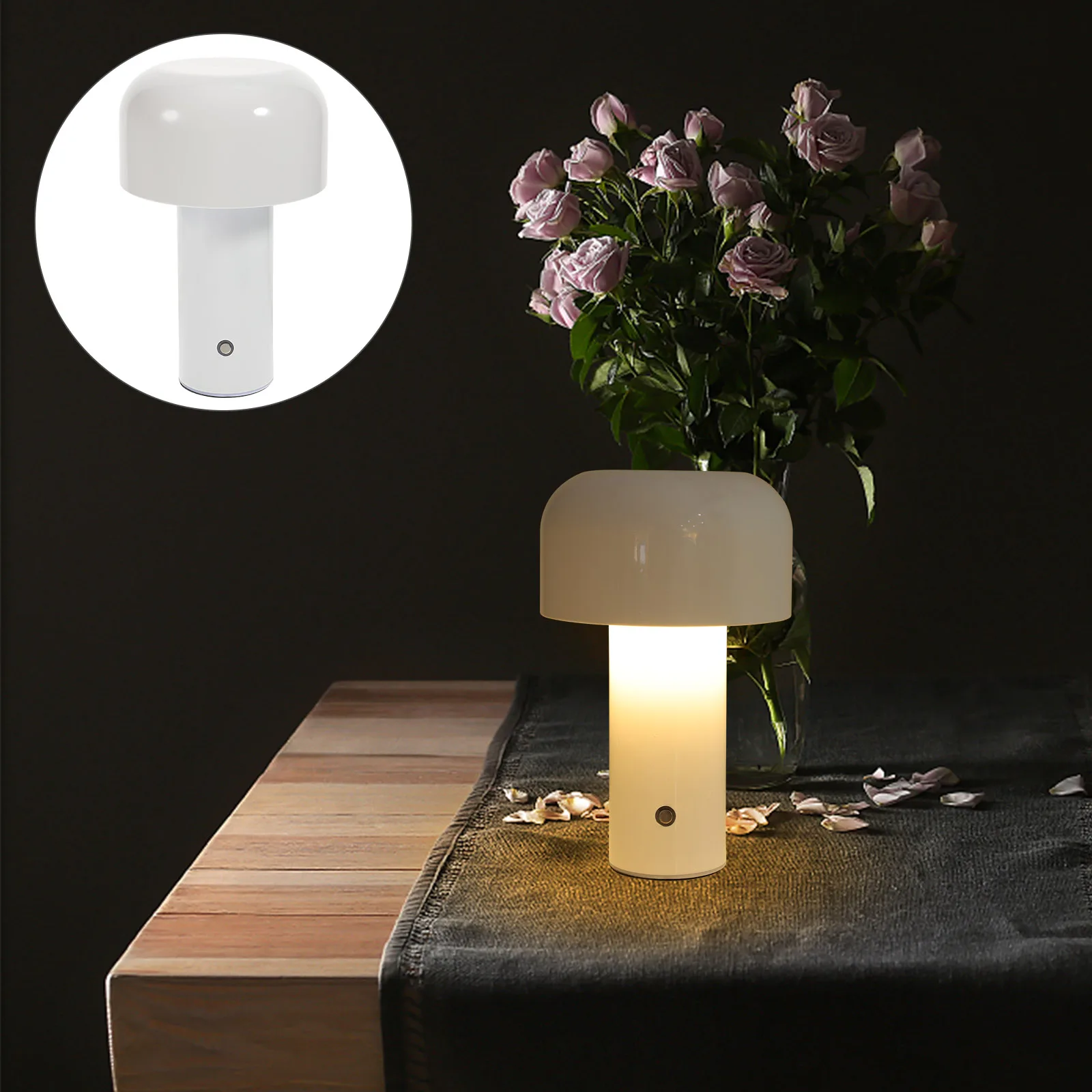 Mushroom Night Light Usb Rechargeable Led Atmosphere Lamp For Bedroom Living Room Office Tabletop Light Decorative Desk Lamp
Mushroom Night Light Usb Rechargeable Led Atmosphere Lamp For Bedroom Living Room Office Tabletop Light Decorative Desk Lamp