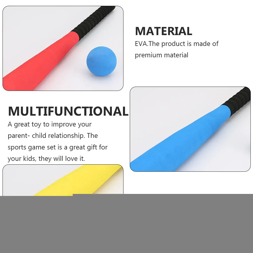 2 Pcs Sponge Baseball Bat Kid Foam Children Balls Outdoor Toys for Kids Soft Toddler
2 Pcs Sponge Baseball Bat Kid Foam Children Balls Outdoor Toys for Kids Soft Toddler