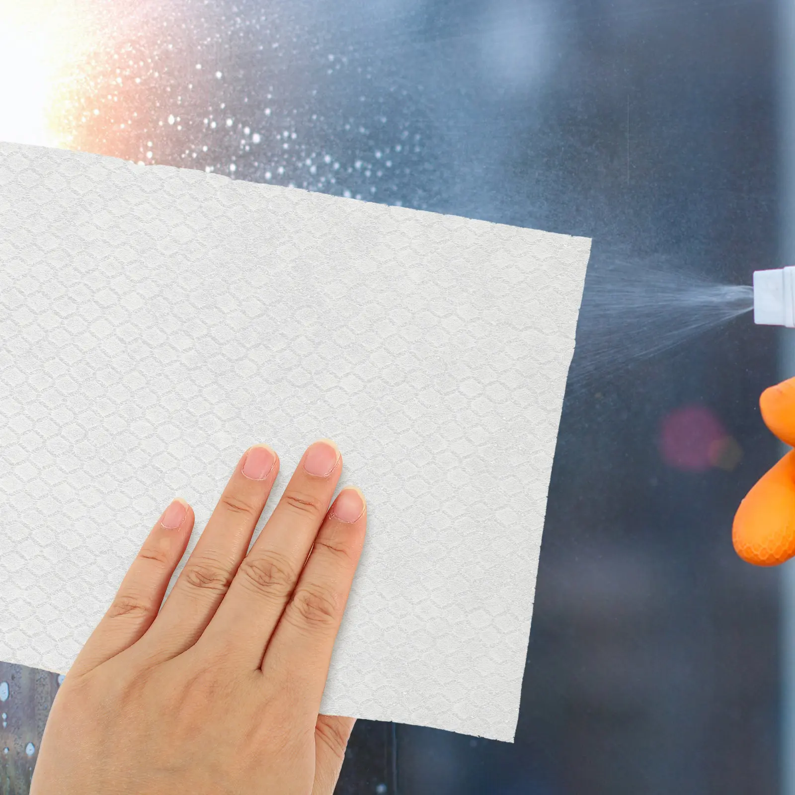 5 Bags Disposable Cleaning Cloths Non-Woven Fabric High Absorbency Grease Removal Dishware Wall Floor Window Cleaning Rags
5 Bags Disposable Cleaning Cloths Non-Woven Fabric High Absorbency Grease Removal Dishware Wall Floor Window Cleaning Rags