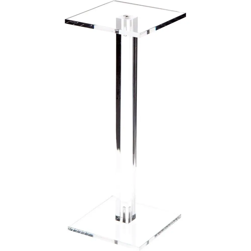 Acrylic Square Stand Display Riser, 10.5 Height x 4 Width x 4 Depth, 1/4 Thick, Set of 3
Acrylic Square Stand Display Riser, 10.5 Height x 4 Width x 4 Depth, 1/4 Thick, Set of 3