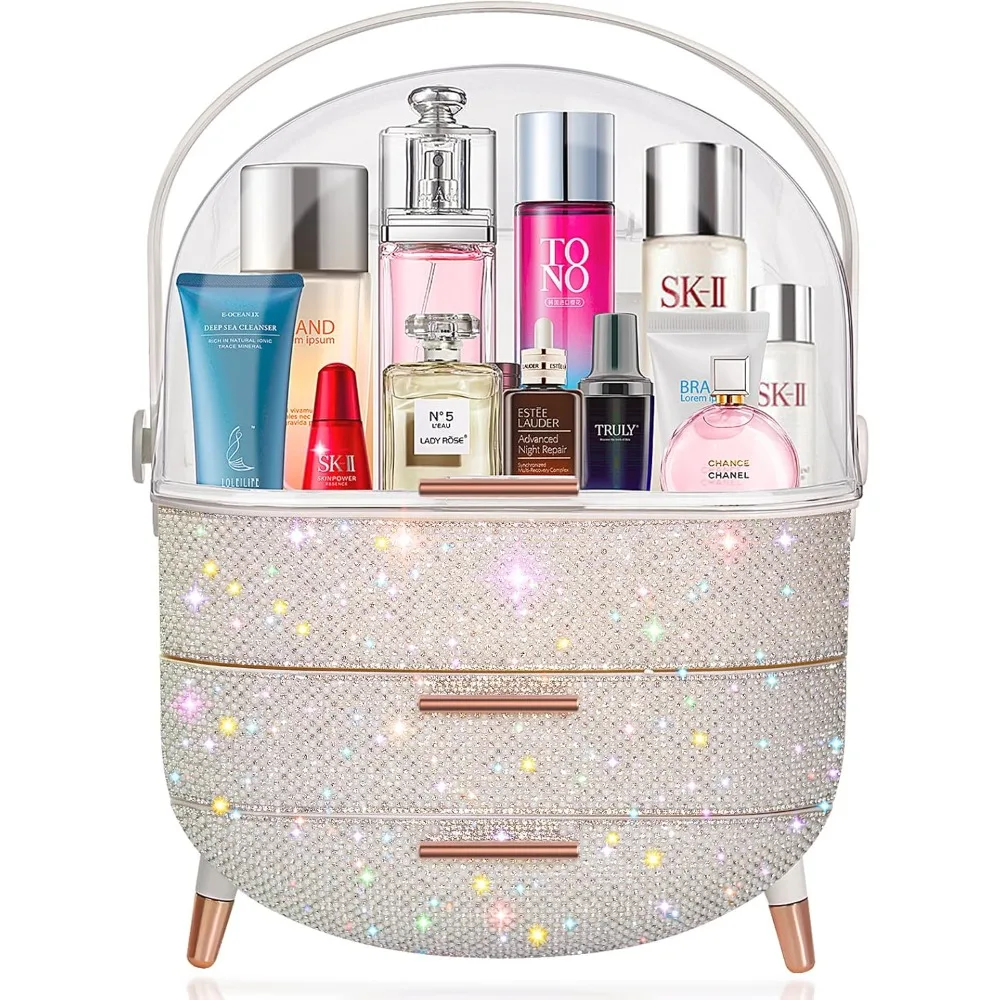 Teen Girls Gift Makeup Organizer,Skincare Organizer Jewelry Storage,Cosmetics Storage and Display Case, Makeup Organizers
Teen Girls Gift Makeup Organizer,Skincare Organizer Jewelry Storage,Cosmetics Storage and Display Case, Makeup Organizers