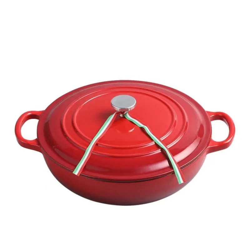 Gift box stew pot, thickened enamel soup pot, gas induction cooker universal
Gift box stew pot, thickened enamel soup pot, gas induction cooker universal