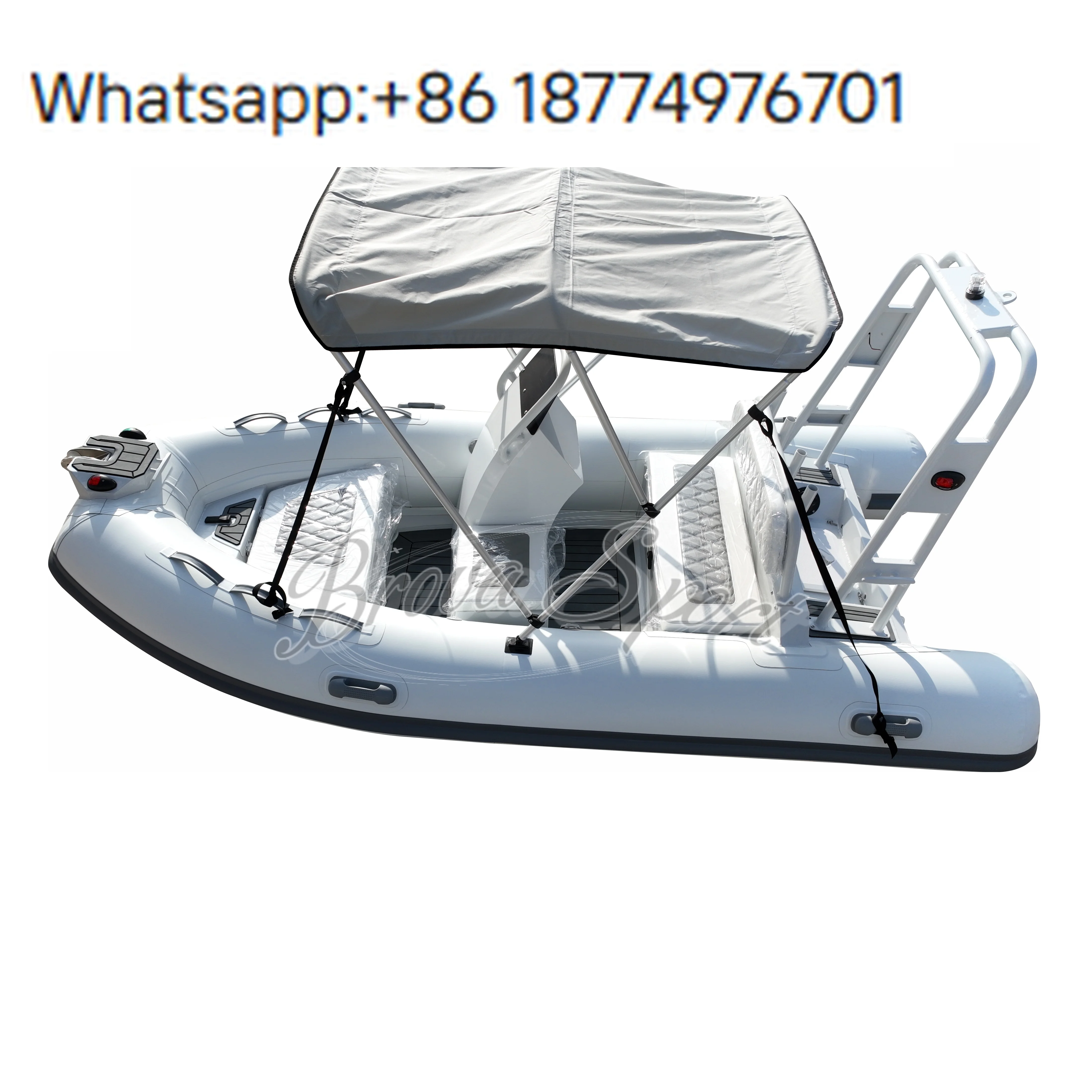 3.6m Double Deep V Aluminum Rigid Hull Inflatable RIB Boat PVC/Hypalon/Orca Material for Racing
3.6m Double Deep V Aluminum Rigid Hull Inflatable RIB Boat PVC/Hypalon/Orca Material for Racing