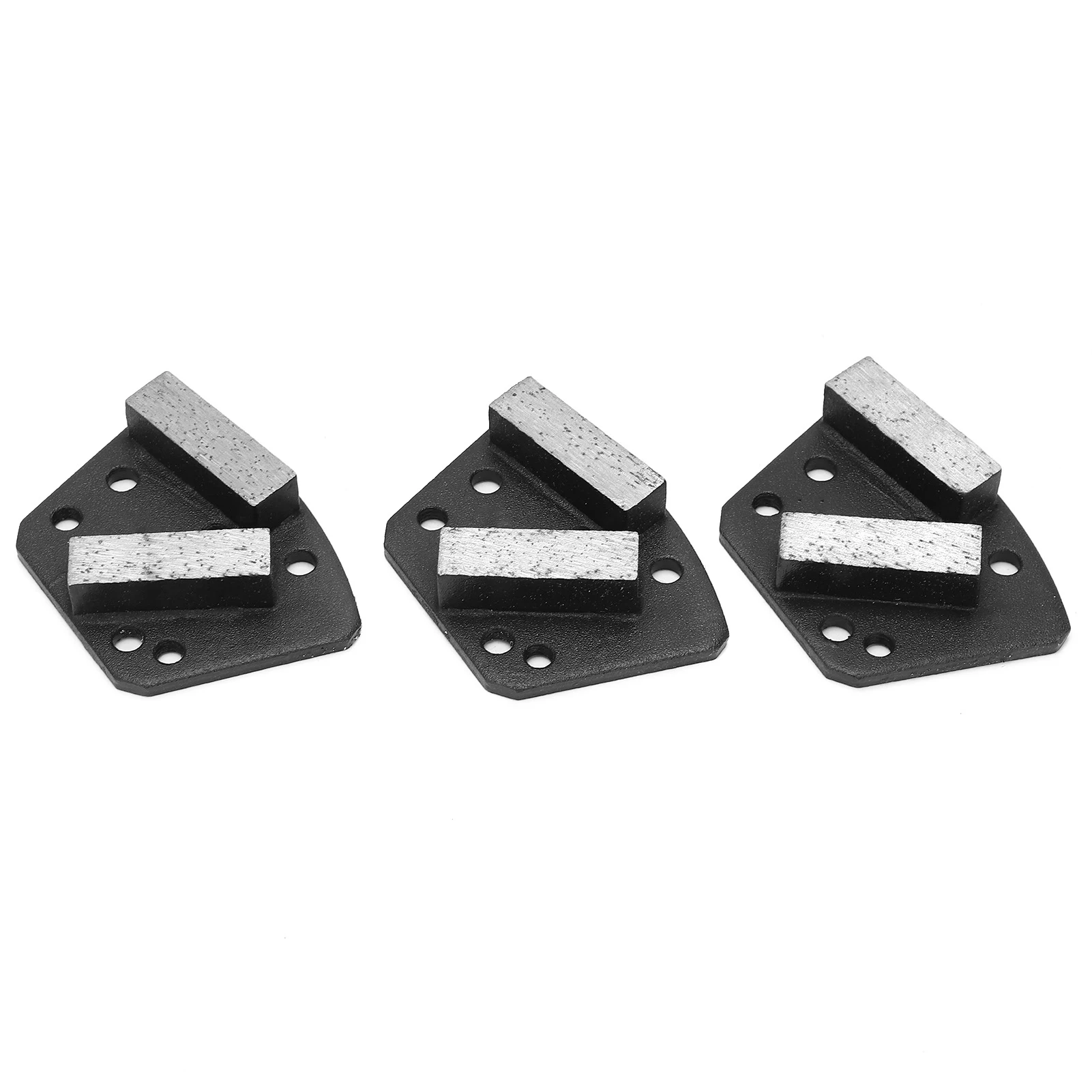 3Pcs Diamond Grinding Shoes Trapezoid Concrete Cutting 6‑Hole Straight Teeth Black 16# Concrete Floor Aggreesive Cutting
3Pcs Diamond Grinding Shoes Trapezoid Concrete Cutting 6‑Hole Straight Teeth Black 16# Concrete Floor Aggreesive Cutting
