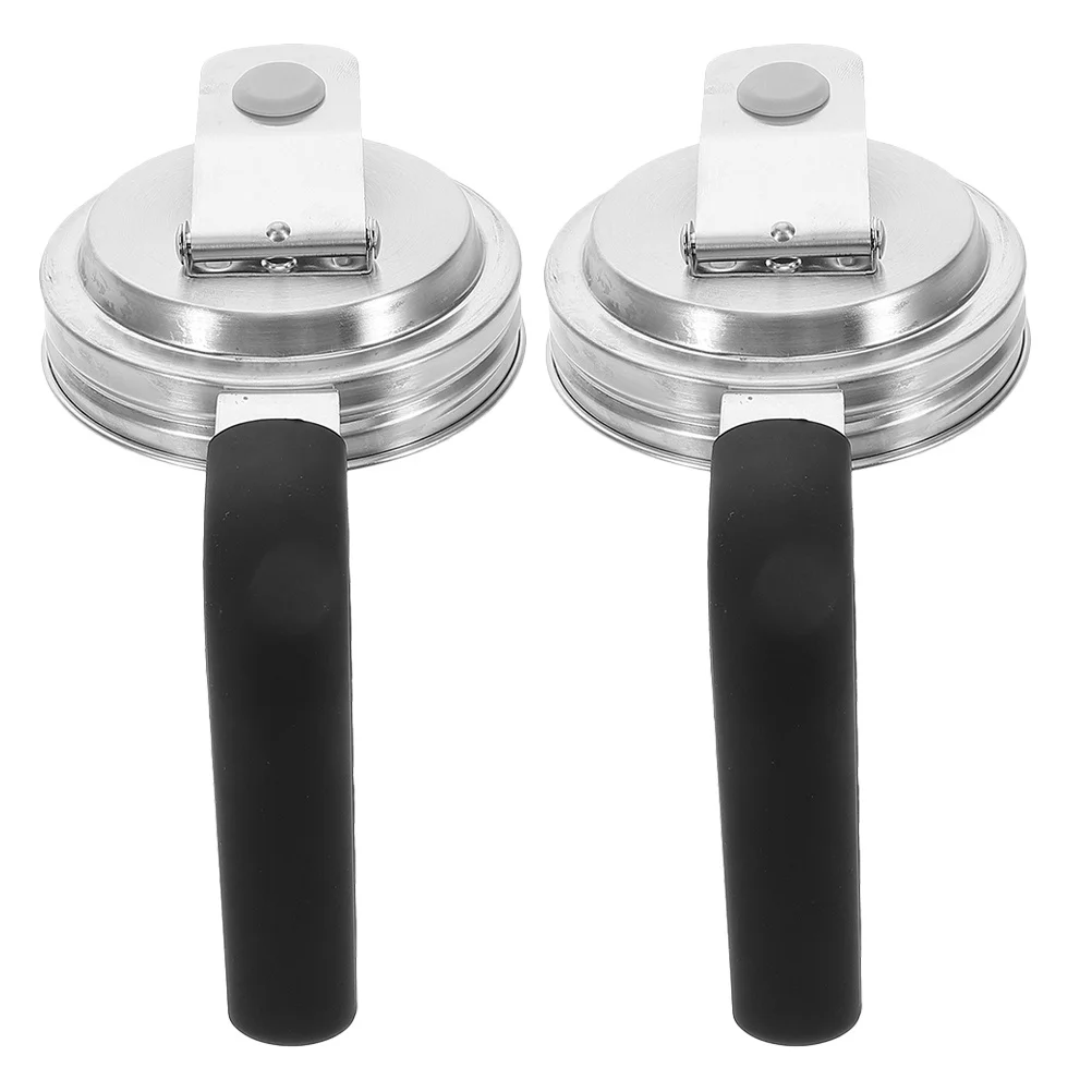 2Pcs Stainless Steel Wide Mouth Jar Lids Handle Airtight Food Pour Spout for Drinking Cold Brew Juice Smoothies
2Pcs Stainless Steel Wide Mouth Jar Lids Handle Airtight Food Pour Spout for Drinking Cold Brew Juice Smoothies