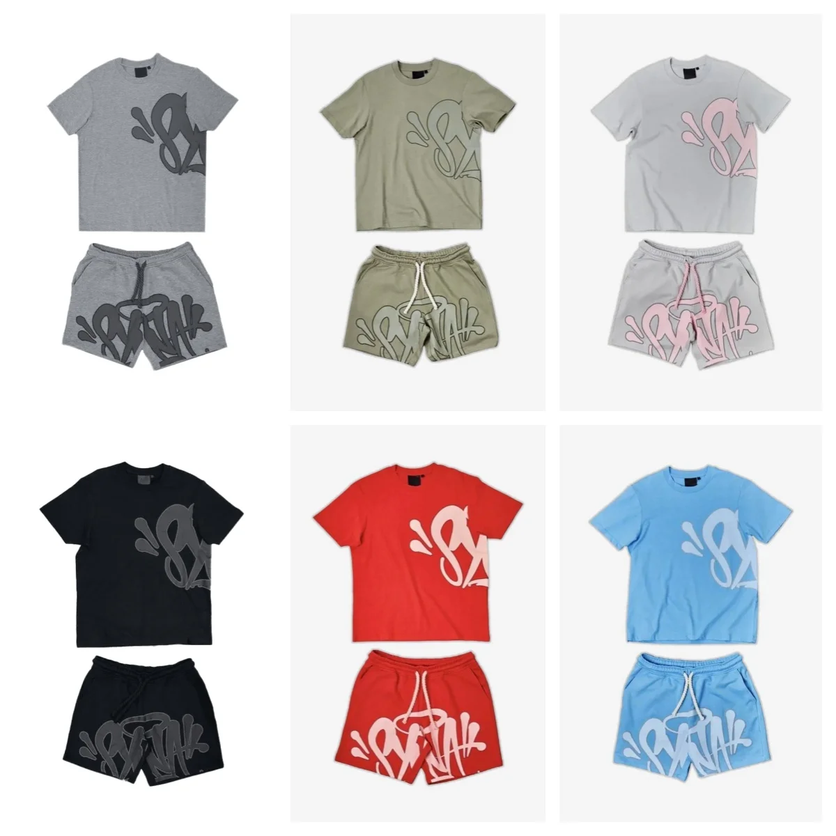 Men Tops Shorts Sets 2024 Synaworld Cotton T-shirt for Men Summer Male Short Sleeve Tee T-shirt Sets
Men Tops Shorts Sets 2024 Synaworld Cotton T-shirt for Men Summer Male Short Sleeve Tee T-shirt Sets
