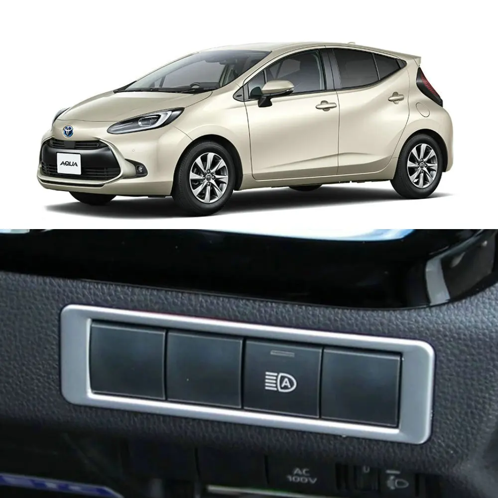 ABS Chrome Headlamp Switch Decoration Frame For Toyota Aqua MXP 2021 Interior Accessories
ABS Chrome Headlamp Switch Decoration Frame For Toyota Aqua MXP 2021 Interior Accessories