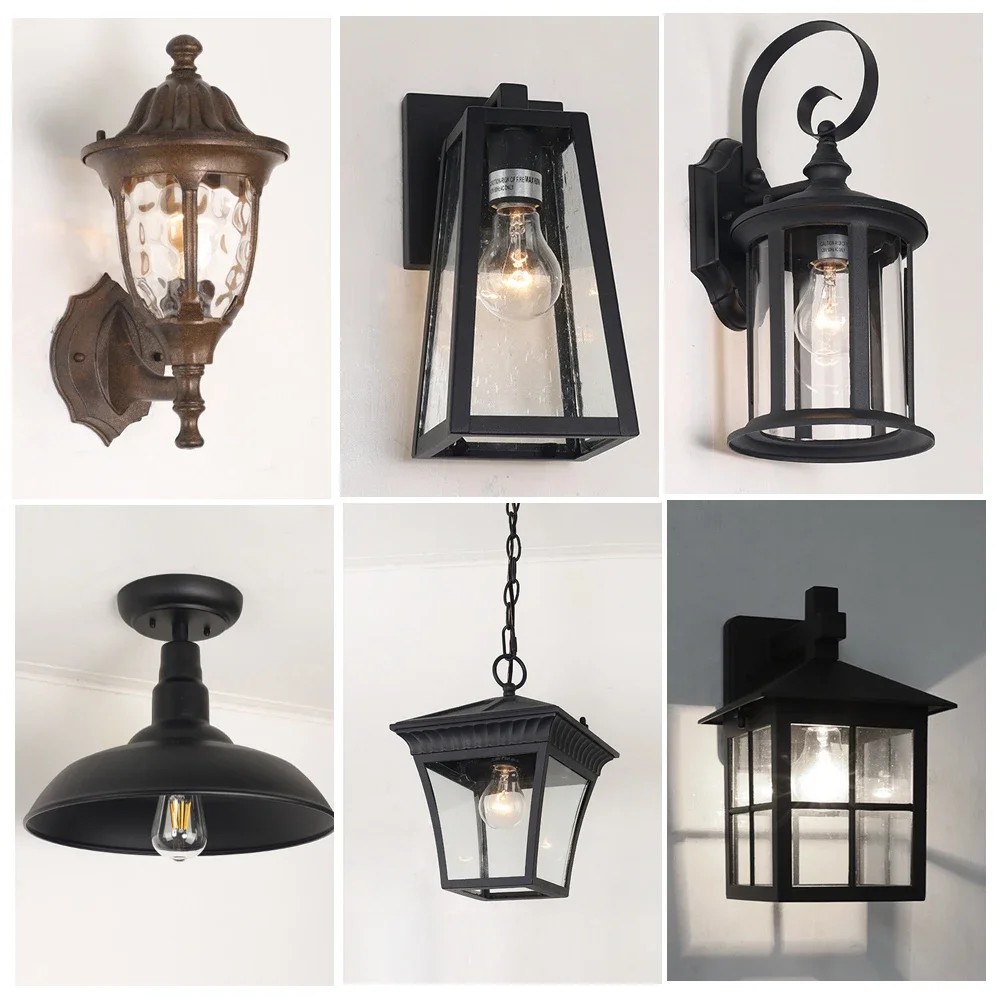 Outdoor Waterproof Wall Lamp European Retro Garden Lamp Villa Balcony Aisle Garden Terrace Lamp Outdoor Rainproof B&B
Outdoor Waterproof Wall Lamp European Retro Garden Lamp Villa Balcony Aisle Garden Terrace Lamp Outdoor Rainproof B&B