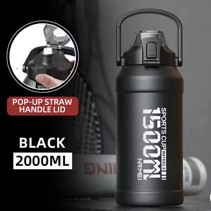 Бутылка для воды из нержавеющей стали 316, термостойкая соломинка, портативная ручка для переноски, бутылка для воды для спортзала на открытом воздухе, изолированный стакан
Бутылка для воды из нержавеющей стали 316, термостойкая соломинка, портативная ручка для переноски, бутылка для воды для спортзала на открытом воздухе, изолированный стакан