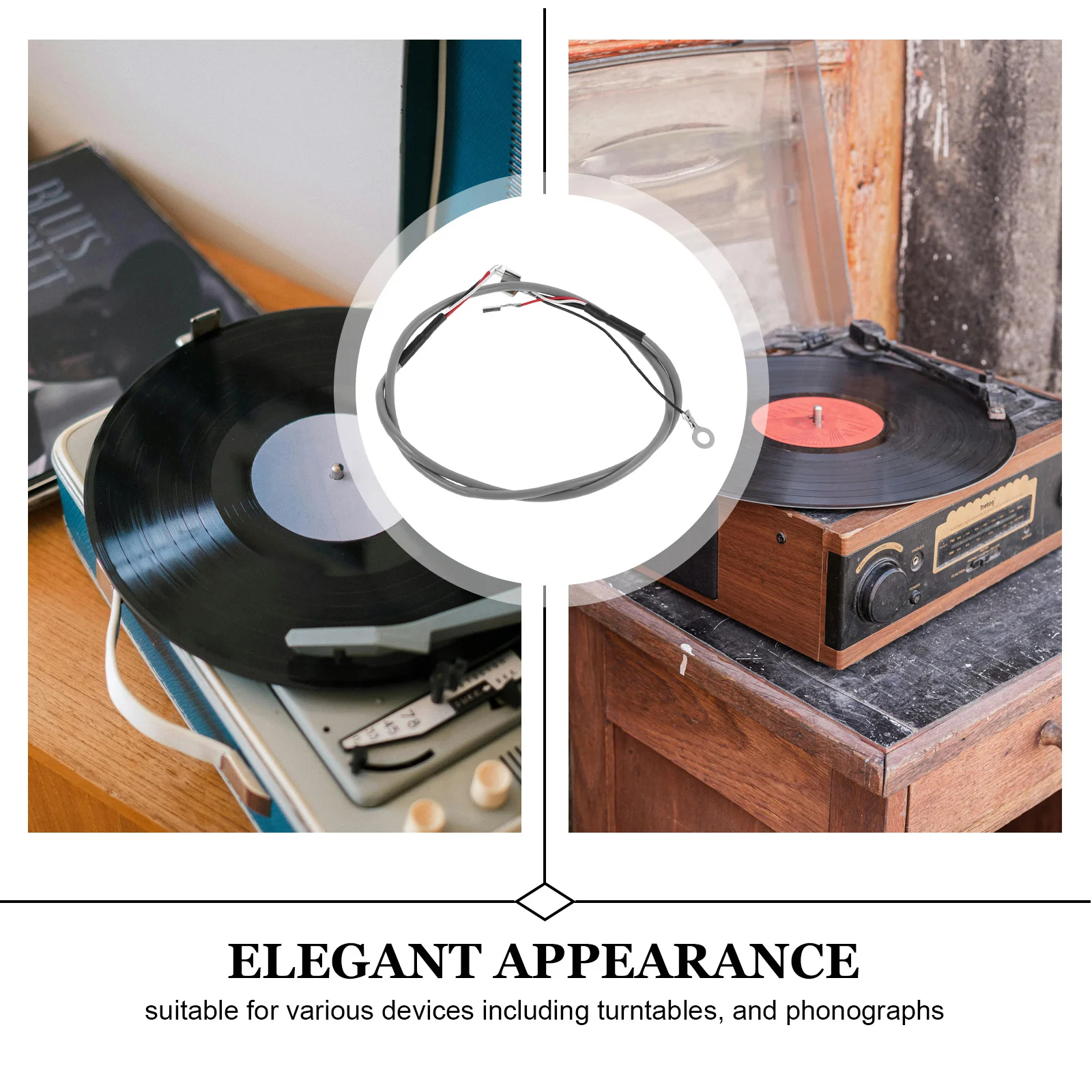 Phonograph Head Wire Set Turntable Phonograph Wire Replacement Accessory Uniform Thickness Stereo Leads For Repairing Audio
Phonograph Head Wire Set Turntable Phonograph Wire Replacement Accessory Uniform Thickness Stereo Leads For Repairing Audio