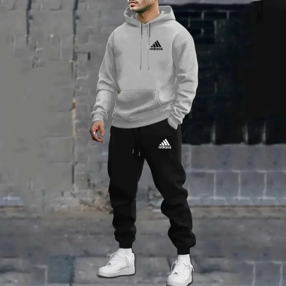 2-piece Color Block Men's Casual Tracksuit Set Casual Long Sleeve Drawstring Hoodie+ Jogging Pants Set Gym Running suits
2-piece Color Block Men's Casual Tracksuit Set Casual Long Sleeve Drawstring Hoodie+ Jogging Pants Set Gym Running suits