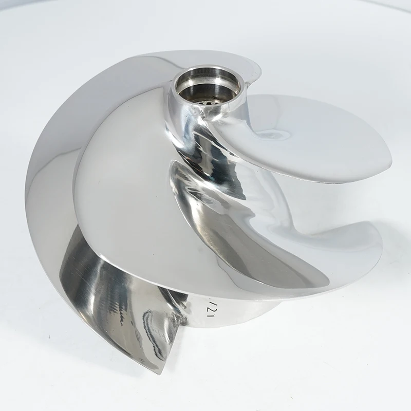 Polished 15/22 Pitch Jet Ski Impeller for Kawasaki ULTRA 300X/300LX 3-Blade 160mm Pump PWC Racing Impeller
Polished 15/22 Pitch Jet Ski Impeller for Kawasaki ULTRA 300X/300LX 3-Blade 160mm Pump PWC Racing Impeller