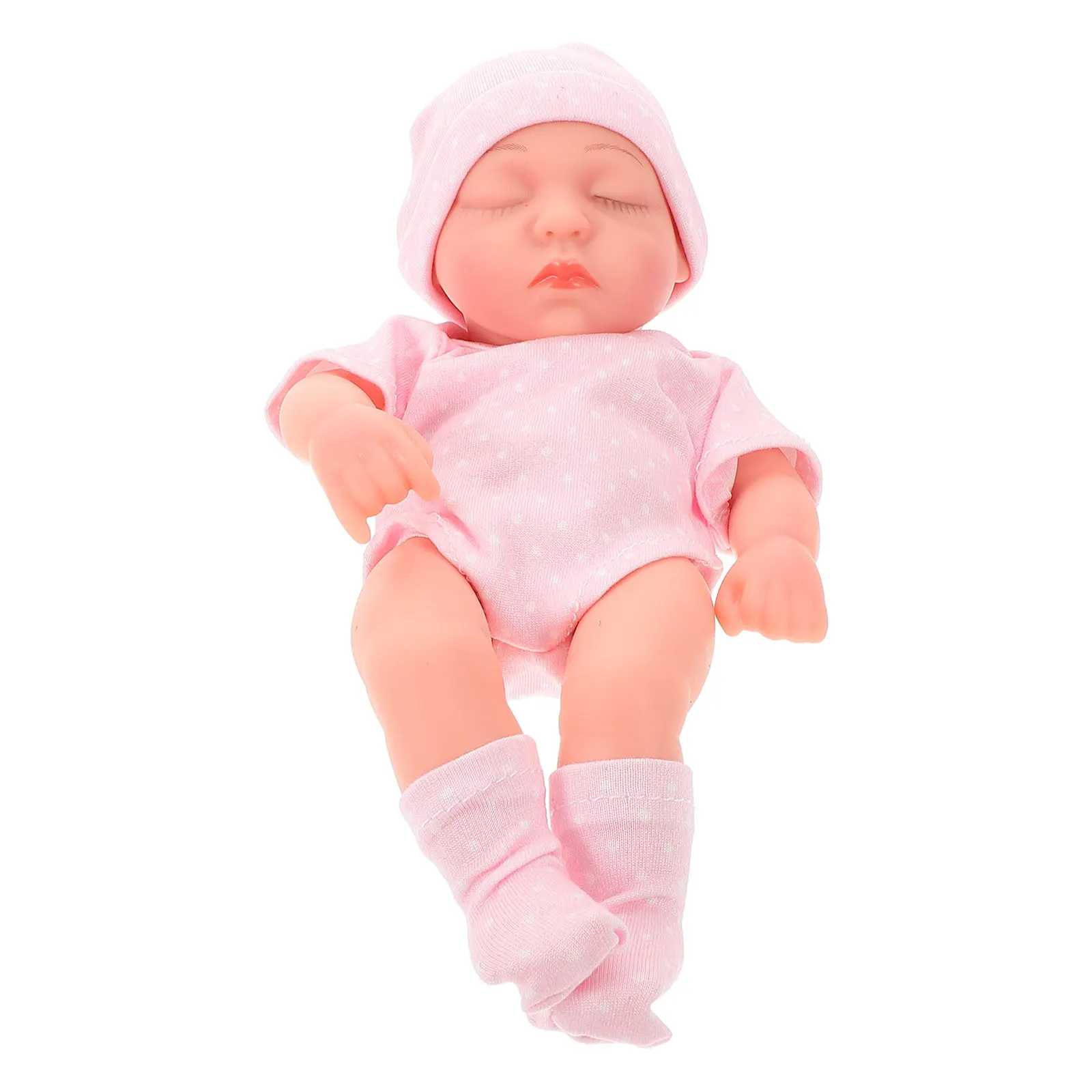 Realistic Small Baby Lifelike Newborn Soft Vinyl Plaything Clothes Vivid Kids Creativity Imaginative Play
Realistic Small Baby Lifelike Newborn Soft Vinyl Plaything Clothes Vivid Kids Creativity Imaginative Play