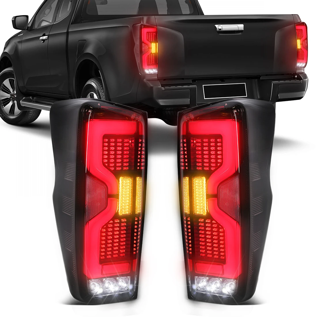 Светодиодные задние фонари для Isuzu D-Max DMax Pickup 2012 2013 2014 2015 2016 2017 2018 2019 Задние фонари заднего хода указателя поворота стоп-сигналов
Светодиодные задние фонари для Isuzu D-Max DMax Pickup 2012 2013 2014 2015 2016 2017 2018 2019 Задние фонари заднего хода указателя поворота стоп-сигналов