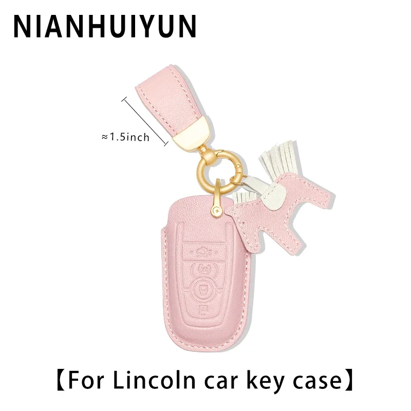 Leather Car Remote Key Case Cover Shell For New Lincoln Corsair/Aviator/Navigator Purple/Pink/Beige/Taupe Keychain Accessories
Leather Car Remote Key Case Cover Shell For New Lincoln Corsair/Aviator/Navigator Purple/Pink/Beige/Taupe Keychain Accessories