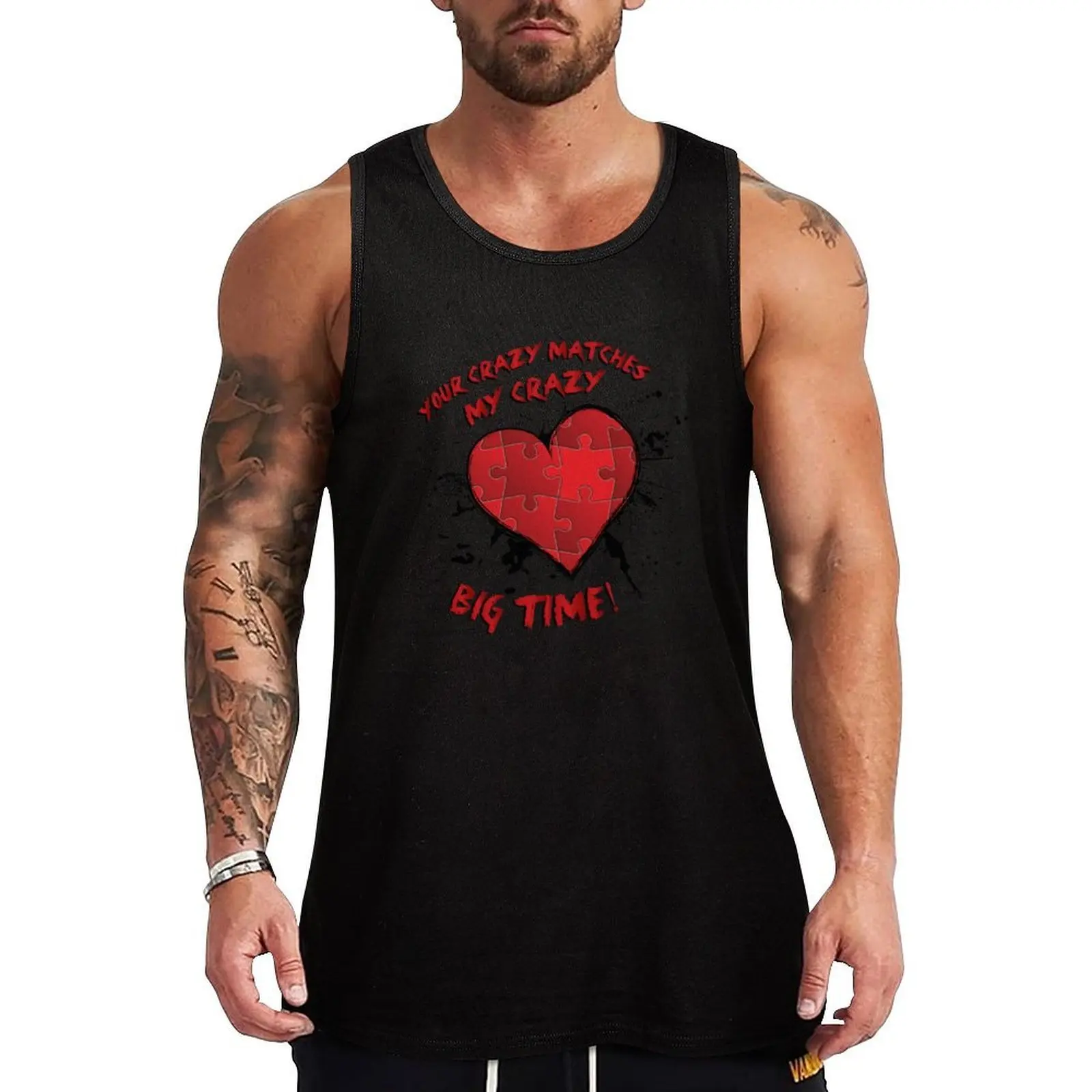 Your Crazy Matches My Crazy... Tank Top Fast Dry Tank Top Sports Athletic Sleeveless Shirt
Your Crazy Matches My Crazy... Tank Top Fast Dry Tank Top Sports Athletic Sleeveless Shirt