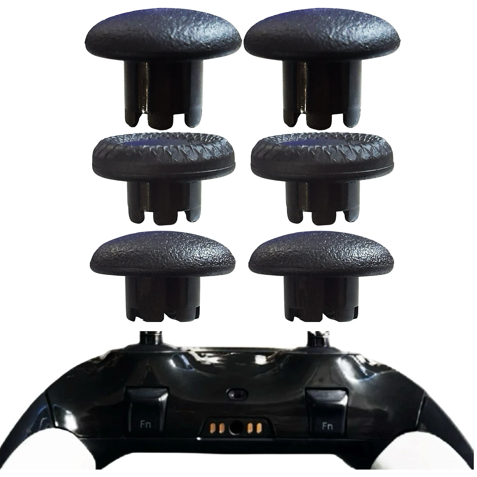6 PCS High and Low Custom Analog Joystick Thumbsticks Cap Accessories kit for PS5 Edge Controller Replacement
6 PCS High and Low Custom Analog Joystick Thumbsticks Cap Accessories kit for PS5 Edge Controller Replacement