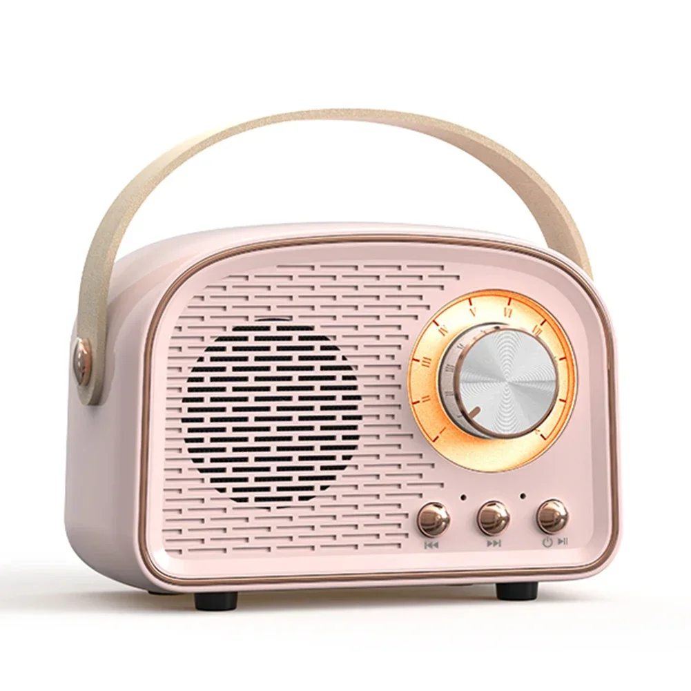 Ретро Bluetooth-совместимый динамик с FM-радио Портативный беспроводной динамик с музыкальным плеером TWS Hi-Fi стерео TF USB
Ретро Bluetooth-совместимый динамик с FM-радио Портативный беспроводной динамик с музыкальным плеером TWS Hi-Fi стерео TF USB
