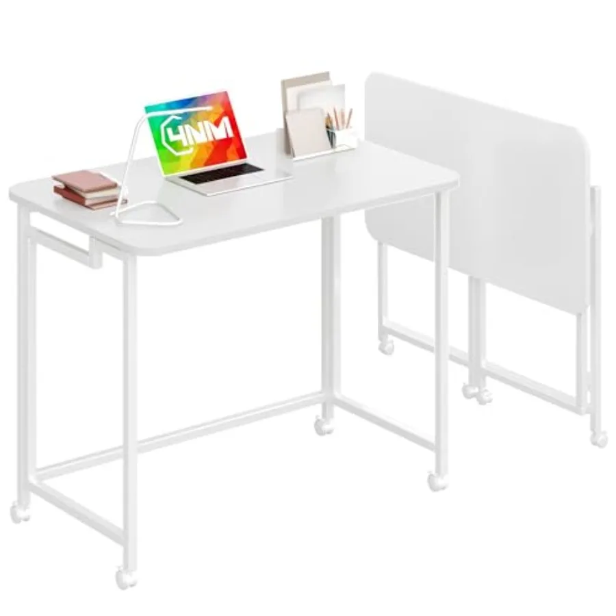 Mobile Small Rolling Computer Desk, Folding Laptop Cart Table with Wheels, Portable Office Desk for Sm Space Couch Bed
Mobile Small Rolling Computer Desk, Folding Laptop Cart Table with Wheels, Portable Office Desk for Sm Space Couch Bed