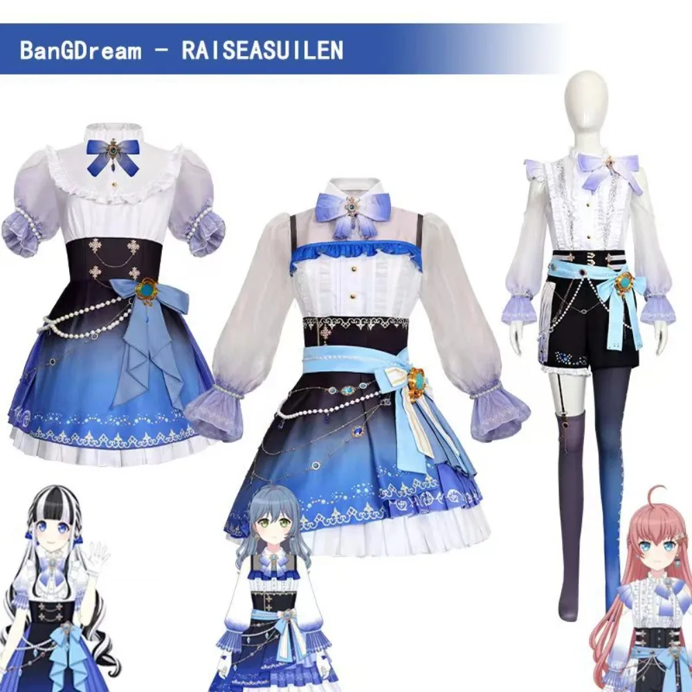 BanG Dream RAISE A SUILEN PAREO LOCK CHU² Cosplay Stage Outfit Adult Women Halloween Comic Con Carnival Performance Costume
BanG Dream RAISE A SUILEN PAREO LOCK CHU² Cosplay Stage Outfit Adult Women Halloween Comic Con Carnival Performance Costume