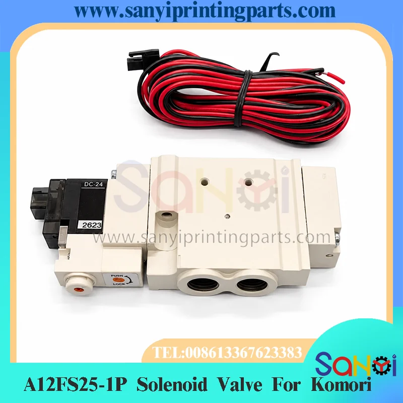 1 Piece Printing Machine Parts A12FS25-1P Solenoid Valve For Komori Printing Machine Solenoid Valve
1 Piece Printing Machine Parts A12FS25-1P Solenoid Valve For Komori Printing Machine Solenoid Valve