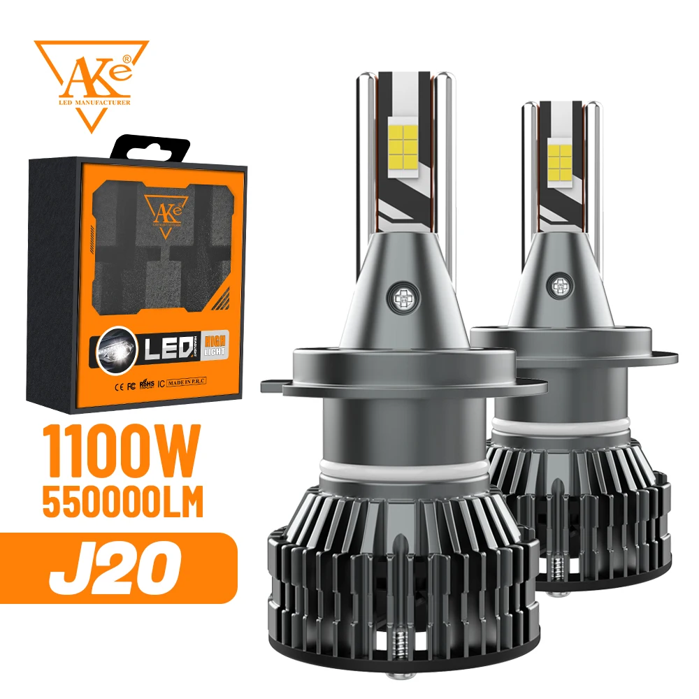 H7 LED Headlight with Fan 1100W 550000LM Car Lamp Canbus H4 Low Beam and High Beam H11 9005 HB3 9006 HB4 9012 Fog Lamps 12V 24V
H7 LED Headlight with Fan 1100W 550000LM Car Lamp Canbus H4 Low Beam and High Beam H11 9005 HB3 9006 HB4 9012 Fog Lamps 12V 24V