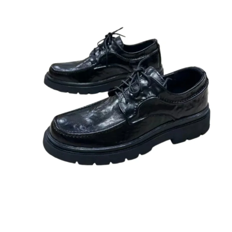 Men s Comfortable Genuine Leather British Style Oxford Shoes Thick Sole Lace Up Business Dress Footwear Spring
Men s Comfortable Genuine Leather British Style Oxford Shoes Thick Sole Lace Up Business Dress Footwear Spring