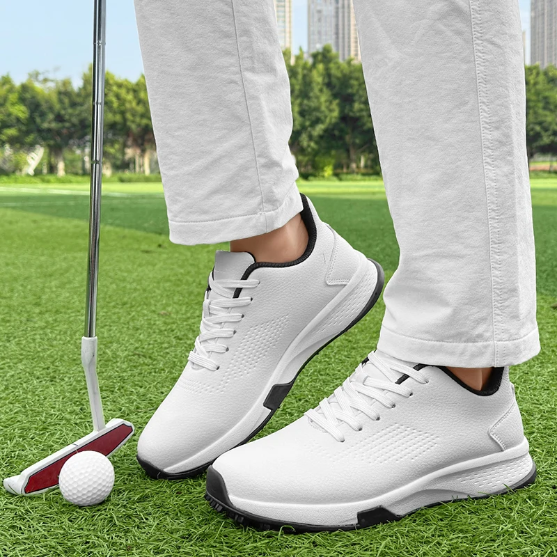 Golf Shoes waterproof Golfer Sport shoes Man Ankle Golf Sneaker supplies Golfing Shoes Non Slip Comfortable Walking Shoe black
Golf Shoes waterproof Golfer Sport shoes Man Ankle Golf Sneaker supplies Golfing Shoes Non Slip Comfortable Walking Shoe black