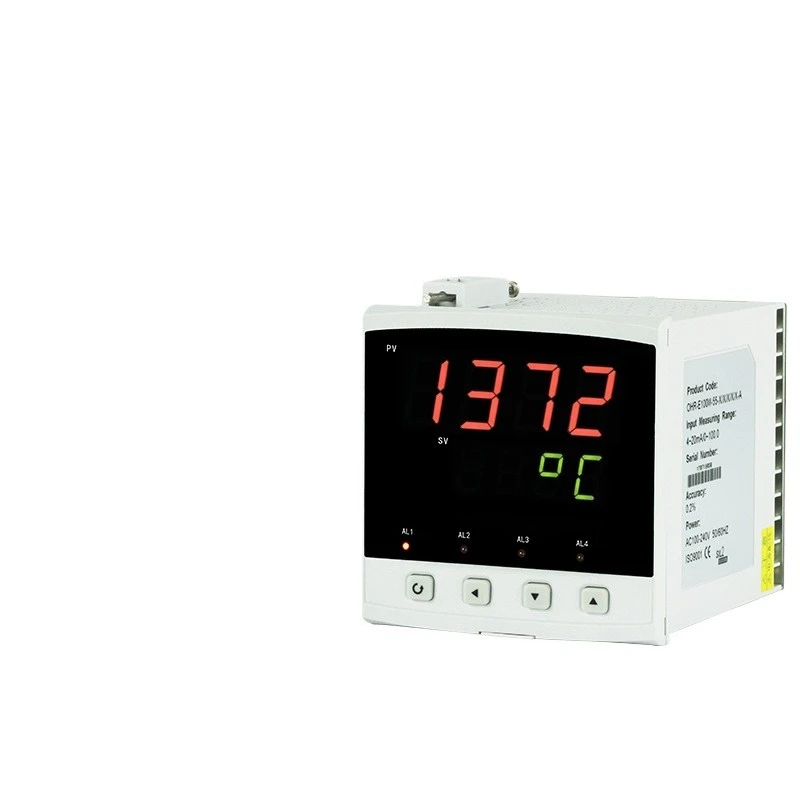 Intelligent digital instrument industrial temperature pressure liquid level current DC voltage meter alarm controller E100
Intelligent digital instrument industrial temperature pressure liquid level current DC voltage meter alarm controller E100
