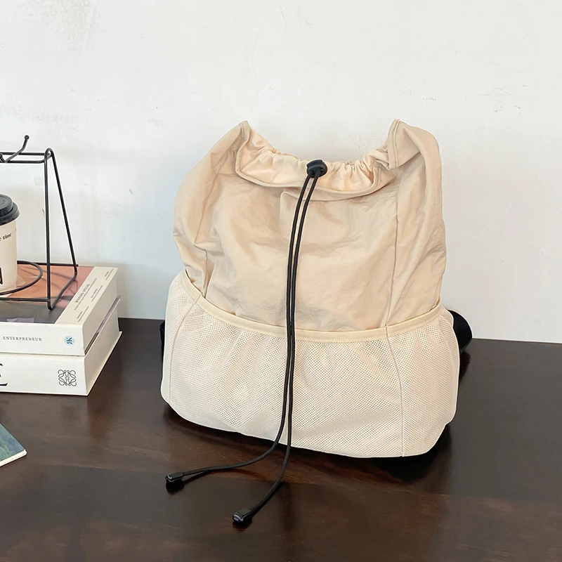 Nylon Backpacks Solid Versatile string Design Schoolbags for Women 2024 Hot Sales for Women Sewing thread Casual
Nylon Backpacks Solid Versatile string Design Schoolbags for Women 2024 Hot Sales for Women Sewing thread Casual