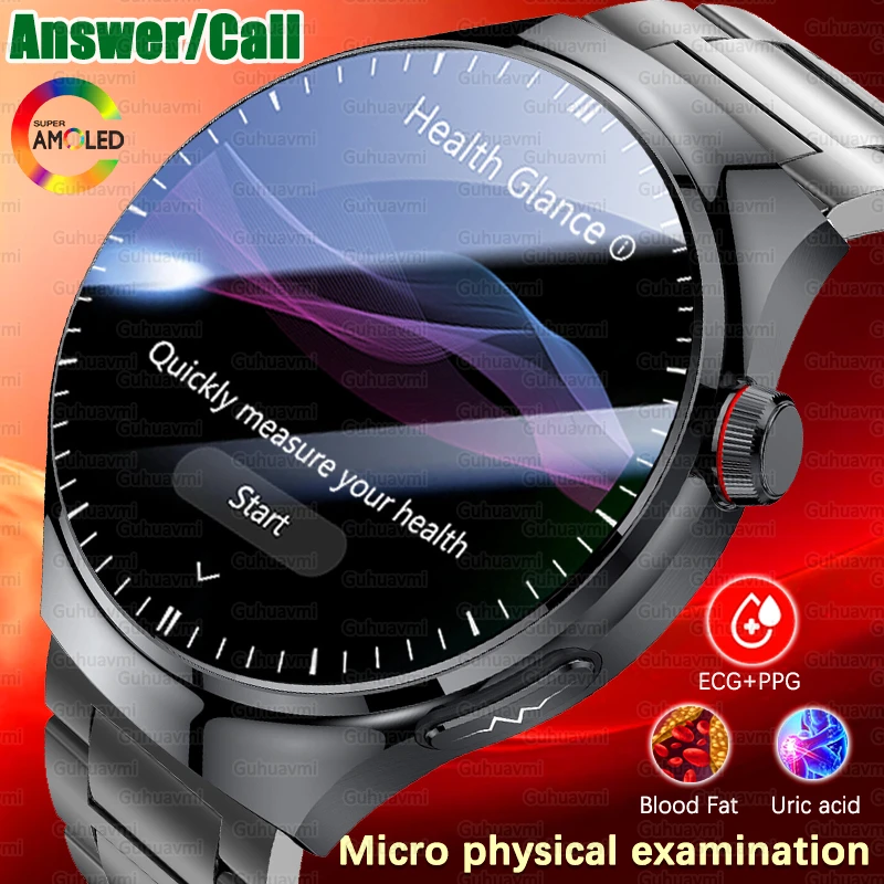 2025 New Sapphire Glass Smart Watch Precise Blood Lipid Uric Acid ECGPPG Body Temperature Voice Bluetooth Call Health Smartwatch
2025 New Sapphire Glass Smart Watch Precise Blood Lipid Uric Acid ECGPPG Body Temperature Voice Bluetooth Call Health Smartwatch