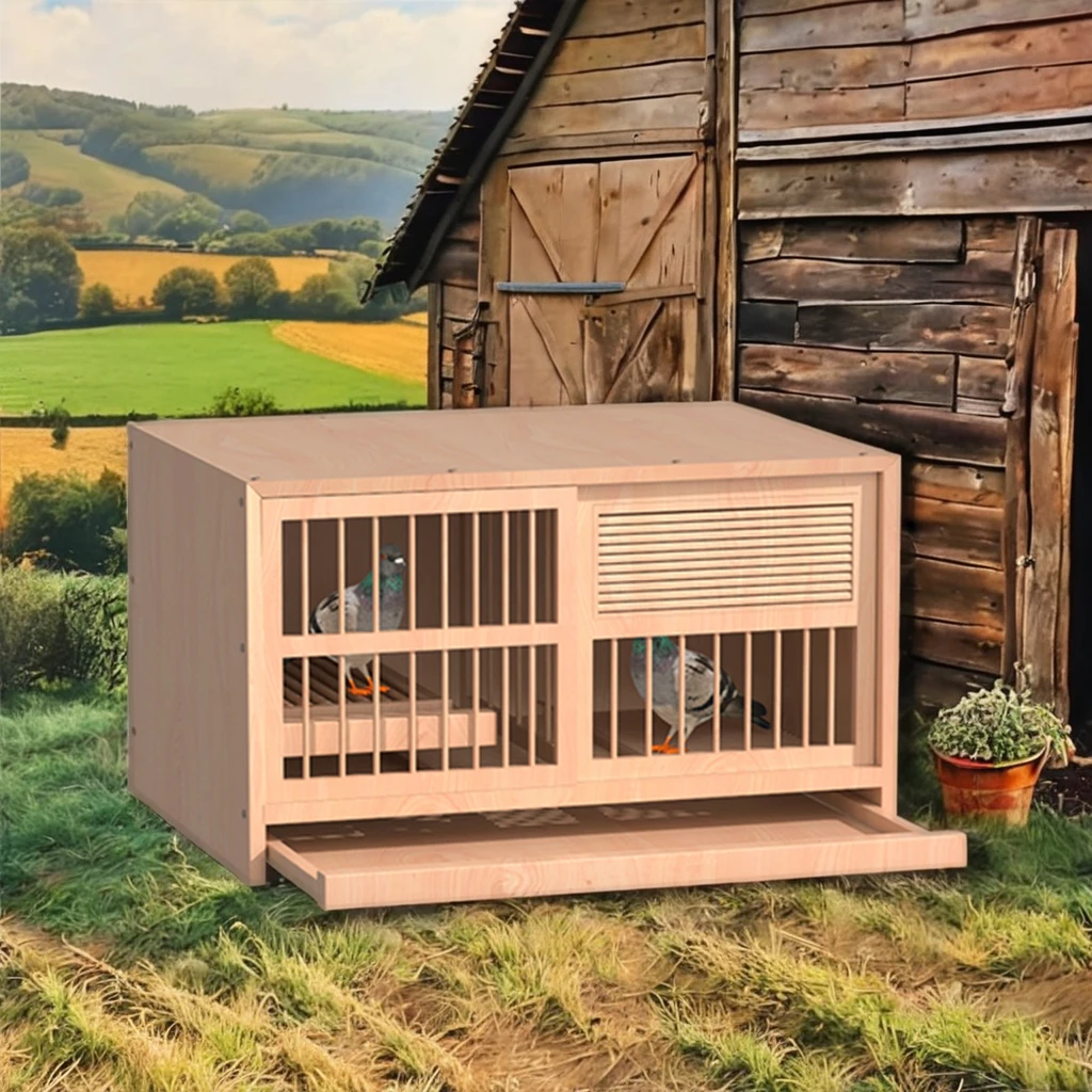 Luxury Solid Wood Waterproof Eco-Friendly Collapsible Bird Cage Button Outdoor Pigeon Breeding House Pet Cage All Seasons
Luxury Solid Wood Waterproof Eco-Friendly Collapsible Bird Cage Button Outdoor Pigeon Breeding House Pet Cage All Seasons