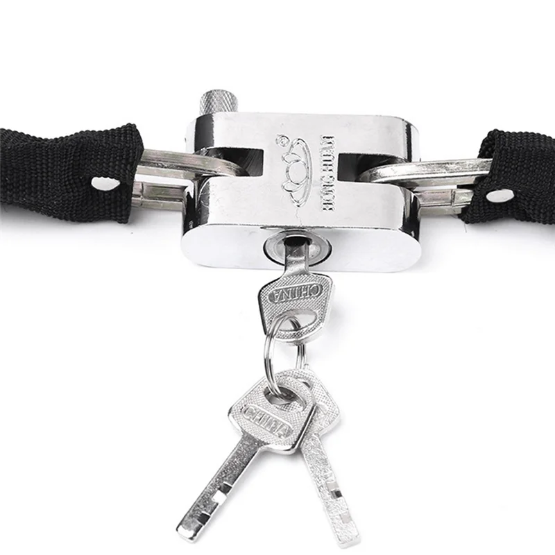 Bike Lock Metal Anti-Theft MTB Road Bike Heavy Duty Safety Lock Motorcycle Padlock Bicycle Chain Lock With Key
Bike Lock Metal Anti-Theft MTB Road Bike Heavy Duty Safety Lock Motorcycle Padlock Bicycle Chain Lock With Key