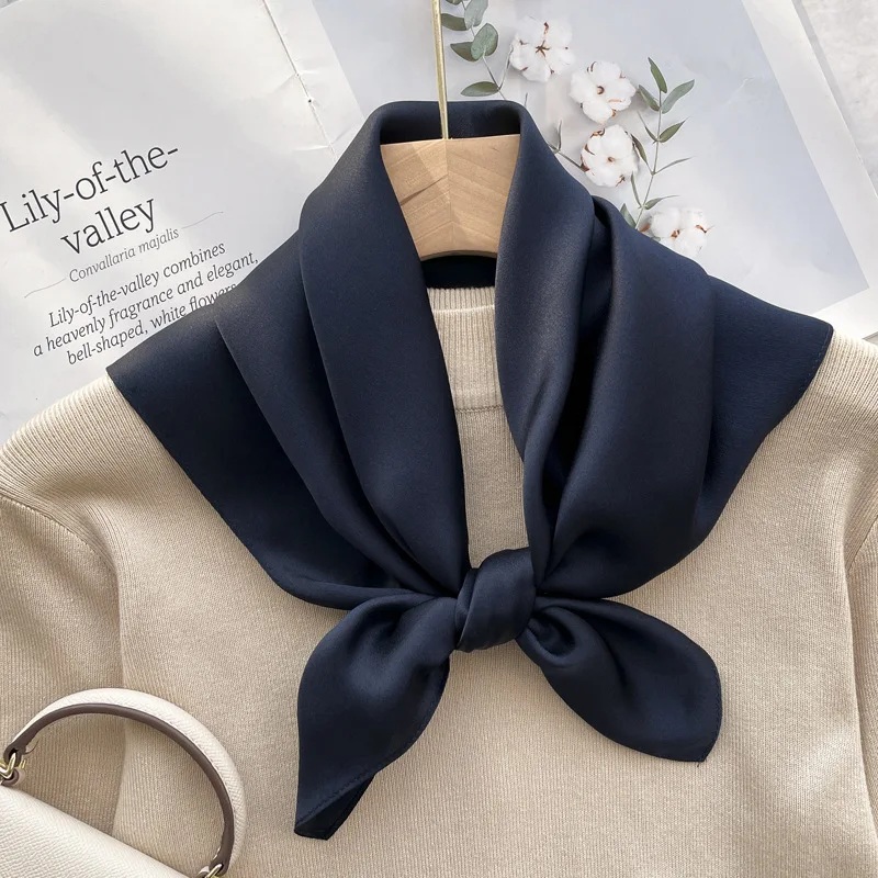 High Quality Solid Color Plain White Pure Silk Square Hair Scarf 70*70CM 100% Real Silk Bags Headband Lady Small Neck Tie Scarf
High Quality Solid Color Plain White Pure Silk Square Hair Scarf 70*70CM 100% Real Silk Bags Headband Lady Small Neck Tie Scarf