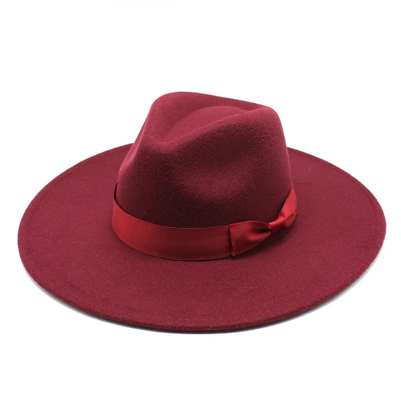 Autumn And Winter Woolen Big Brim Jazz Top Hat Men And Women Fashion Casual Peach Heart Top Big Brim Fedora Hat
Autumn And Winter Woolen Big Brim Jazz Top Hat Men And Women Fashion Casual Peach Heart Top Big Brim Fedora Hat