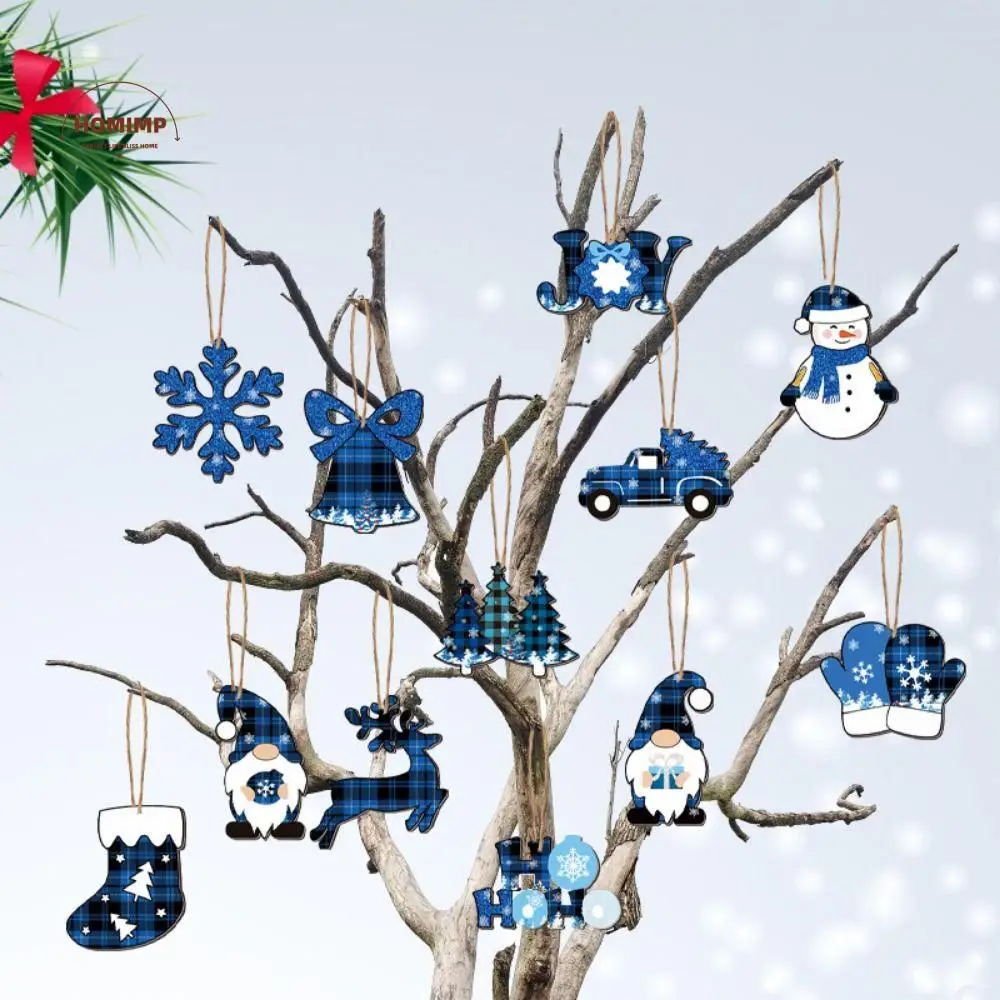 24pcs/set Cartoon Elk Snowman Wooden Pendant Christmas Socks Snowflakes/Gloves Christmas Tree Haning Pendant Blue
24pcs/set Cartoon Elk Snowman Wooden Pendant Christmas Socks Snowflakes/Gloves Christmas Tree Haning Pendant Blue
