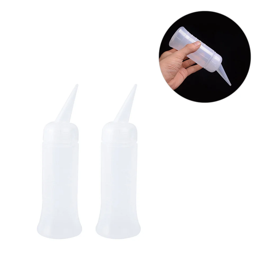 5Pcs Plastic Applicator Bottles Large Size Durable Easy Squeeze Hairdressing Shampoo Bottles for Salon Dyeing Perming
5Pcs Plastic Applicator Bottles Large Size Durable Easy Squeeze Hairdressing Shampoo Bottles for Salon Dyeing Perming