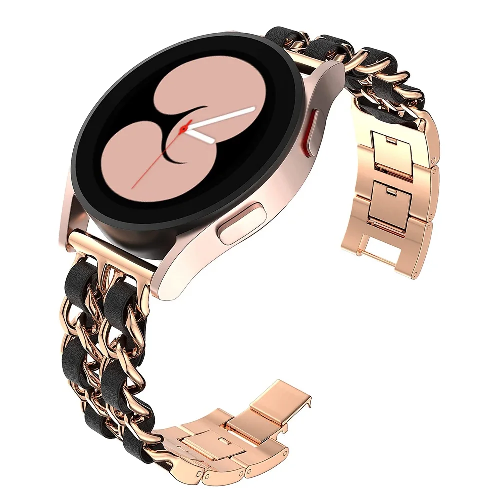 Ремешок из нержавеющей стали для Samsung Galaxy Watch 5 4 40 мм 44 мм 42/46 мм active 2 Gear S3, браслет-цепочка для Huawei GT2/3, 20 мм 22 мм
Ремешок из нержавеющей стали для Samsung Galaxy Watch 5 4 40 мм 44 мм 42/46 мм active 2 Gear S3, браслет-цепочка для Huawei GT2/3, 20 мм 22 мм