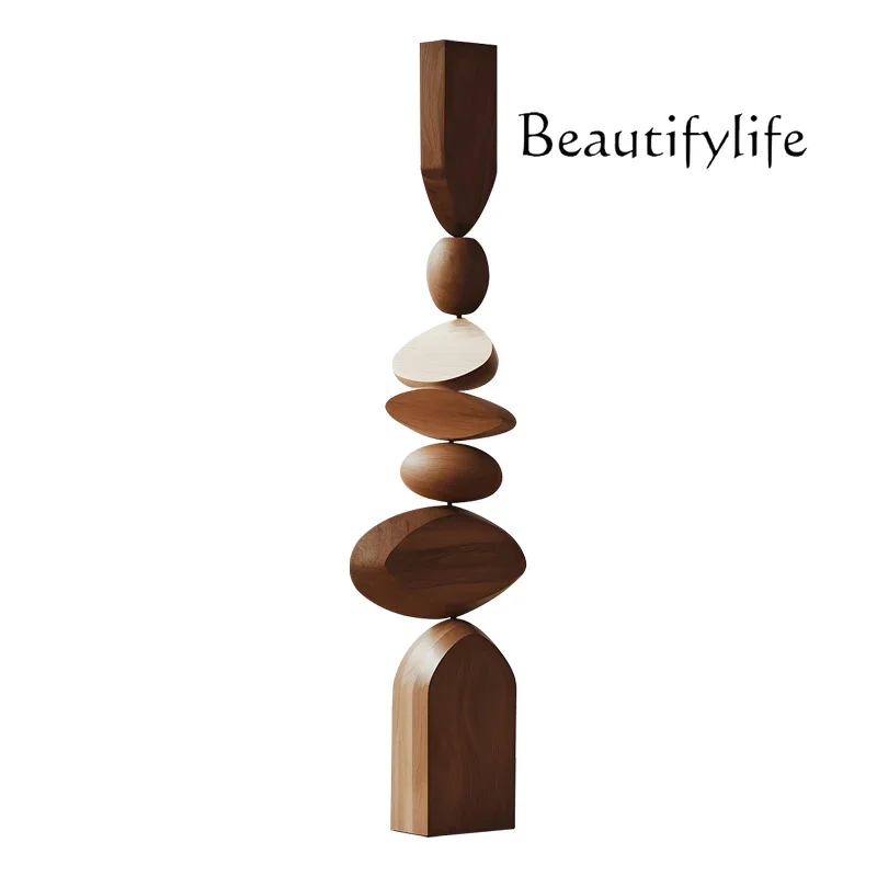 Hotel solid wood sculpture art floor decoration sales office staircase entrance entrance vertical height decoration
Hotel solid wood sculpture art floor decoration sales office staircase entrance entrance vertical height decoration