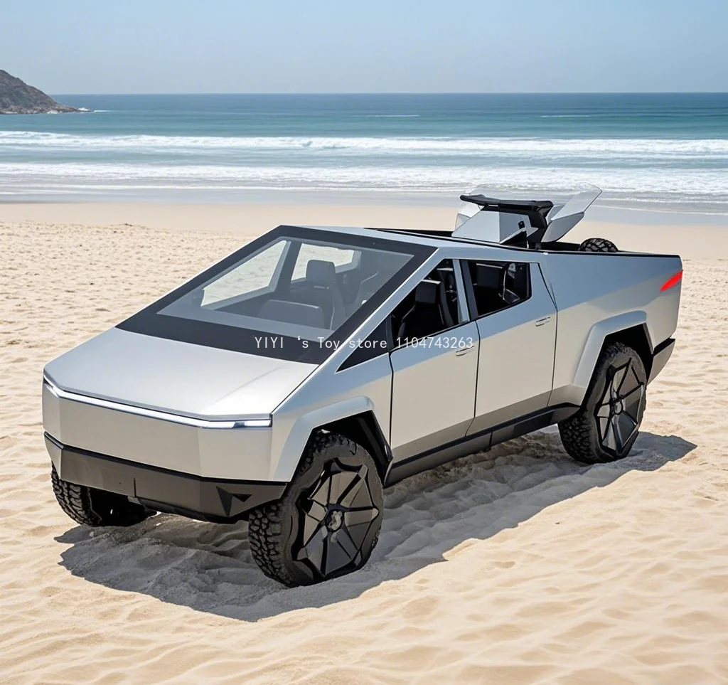 1:24 Tesla Cy bertruck pickup truck Alloy Die Cast Toy Car Model Sound and Light Children's Toy Collectibles Birthday gift 15
1:24 Tesla Cy bertruck pickup truck Alloy Die Cast Toy Car Model Sound and Light Children's Toy Collectibles Birthday gift 15