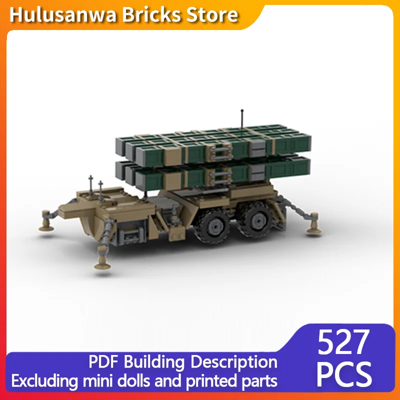 M1M-104 Air Defense Missile Model MOC Building Bricks War Equipment Modular Technology Gifts Holiday Assemble Children Toys Suit
M1M-104 Air Defense Missile Model MOC Building Bricks War Equipment Modular Technology Gifts Holiday Assemble Children Toys Suit