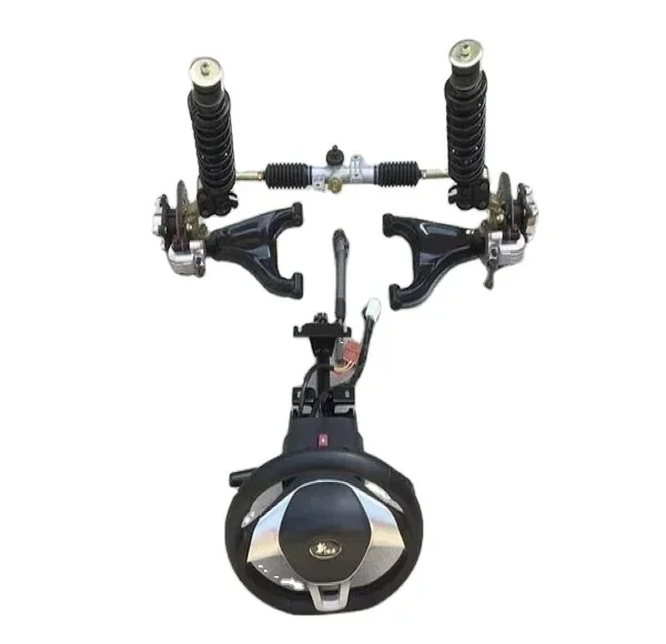 Front MacPherson strut independent suspension for electric cars and pick up and mini van like in main picture and steering
Front MacPherson strut independent suspension for electric cars and pick up and mini van like in main picture and steering