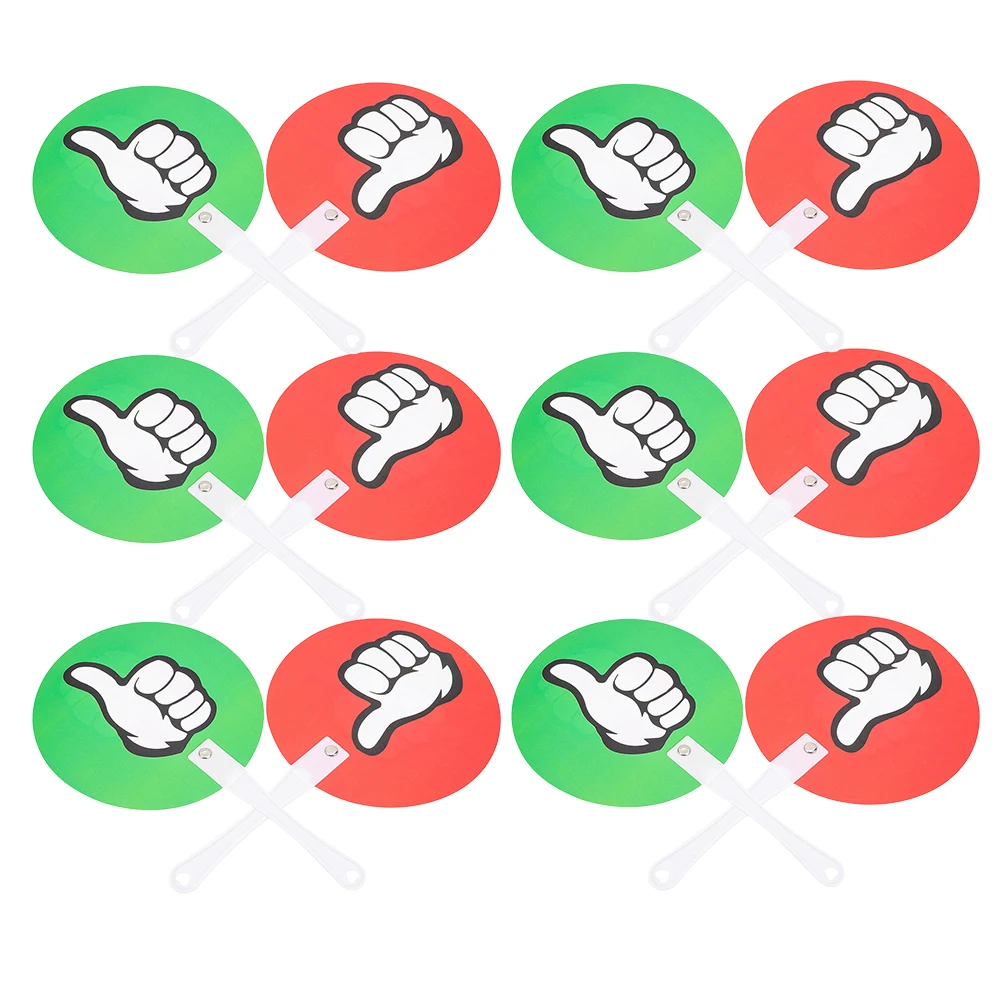 12pcs Classroom Interactive Supplies Dual Sided Yes No Paddles Green Red True False Feedback Boards Handheld Answer Plastic
12pcs Classroom Interactive Supplies Dual Sided Yes No Paddles Green Red True False Feedback Boards Handheld Answer Plastic