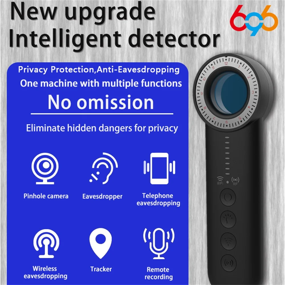 696 New Red Light Detector Travel Anti-Peeping Anti Positioning Anti Eavesdropping Measures Wireless Detector Auto-Scan Detector
696 New Red Light Detector Travel Anti-Peeping Anti Positioning Anti Eavesdropping Measures Wireless Detector Auto-Scan Detector