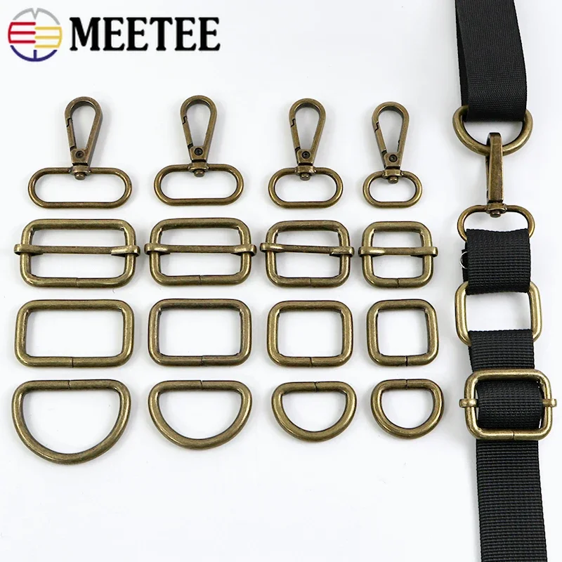 5/10Pcs 20-38mm Bronze Metal Buckles O D Ring Buckle Swivel Lobster Clasp Backpack Carabiner Clips Webbing Strap Adjuster Slider
5/10Pcs 20-38mm Bronze Metal Buckles O D Ring Buckle Swivel Lobster Clasp Backpack Carabiner Clips Webbing Strap Adjuster Slider