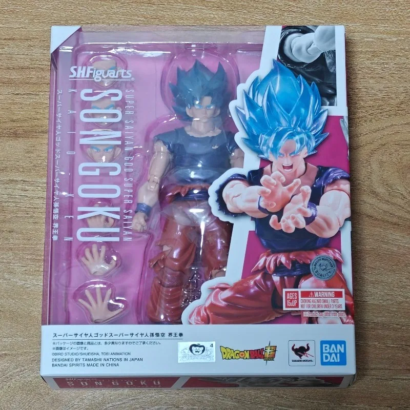 In Stock Bandai SHF Dragon Ball Son Goku Super Saiyan Blue Kaio-ken Tamashii Edition Action Figure Collectible Gift for Boys
In Stock Bandai SHF Dragon Ball Son Goku Super Saiyan Blue Kaio-ken Tamashii Edition Action Figure Collectible Gift for Boys