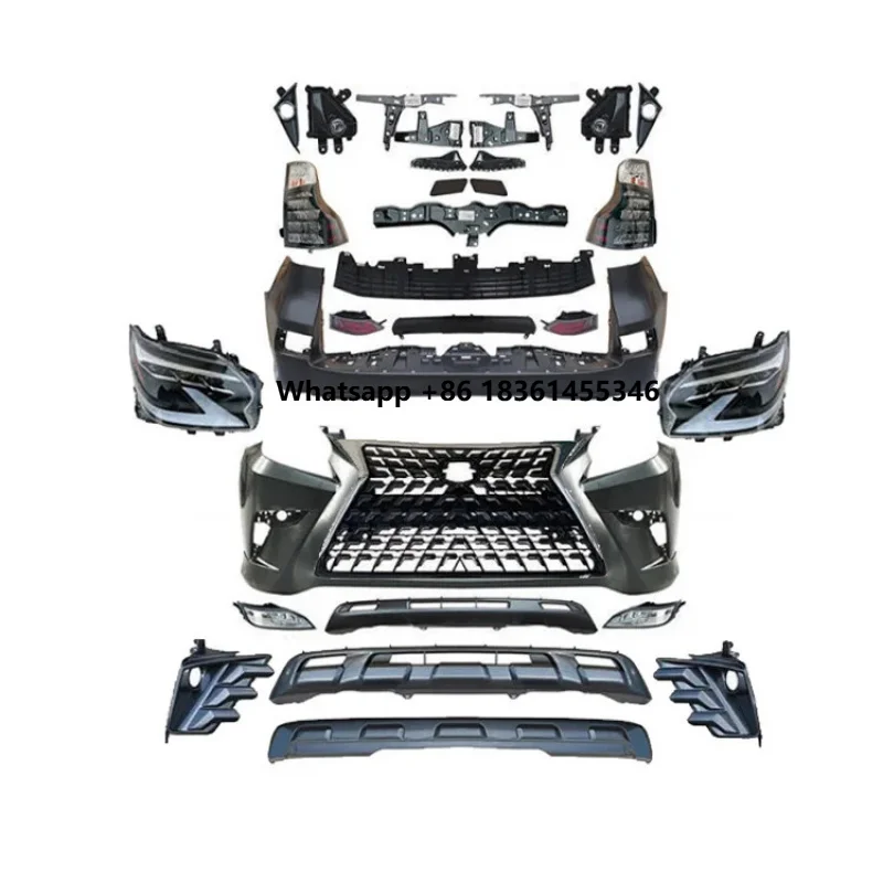 For GX GX400 GX460 High Quality 2010-2018 Upgr 2022 Body Kits Front Rear Bumpers Grille Headlight Tail Lights Body Kit
For GX GX400 GX460 High Quality 2010-2018 Upgr 2022 Body Kits Front Rear Bumpers Grille Headlight Tail Lights Body Kit