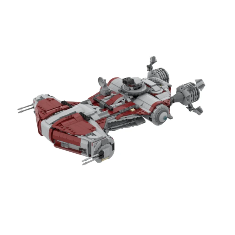 MOC building toy space series spaceship model 1122 pieces creative display item festival gift for boys' birthday
MOC building toy space series spaceship model 1122 pieces creative display item festival gift for boys' birthday